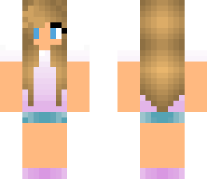 lilac gradient girl