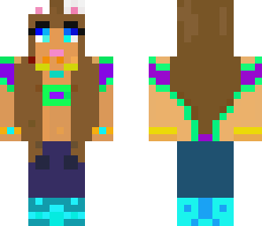 long pant girl with cat ears
