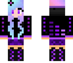 purple girl