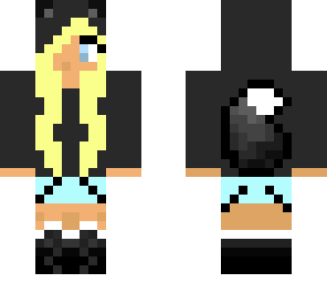 wolf girl black