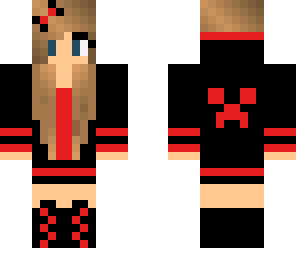 red creeper girl