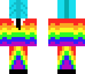 fish in a rainbow suit