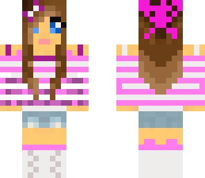 pink cute girl