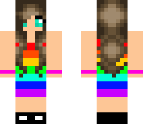 rainbow girl