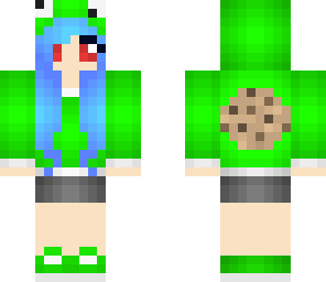 cookie monster-green