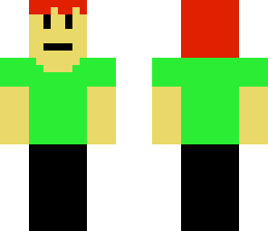 my new skin finally with hair
