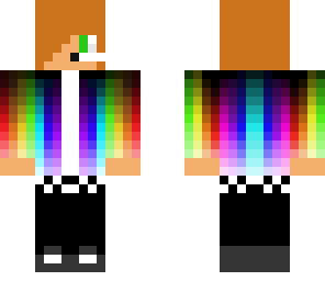 rainbow guy red head
