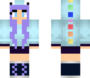 rainbow girl