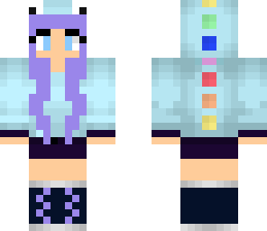 rainbow girl