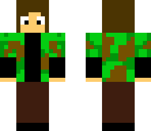 camo jacket man likes