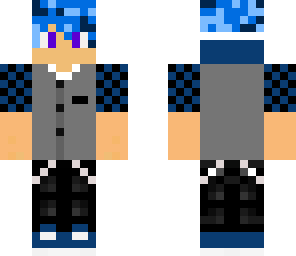 blue vest