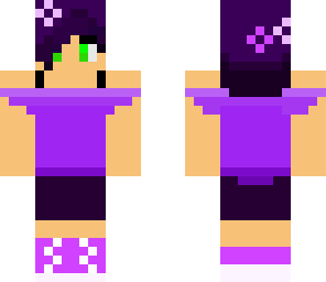 cute purple girl2