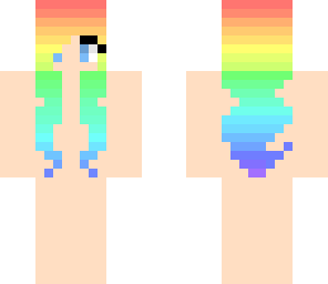 rainbow girl base