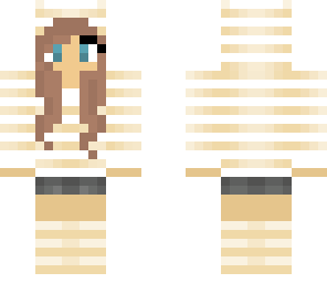 cute strips with peach