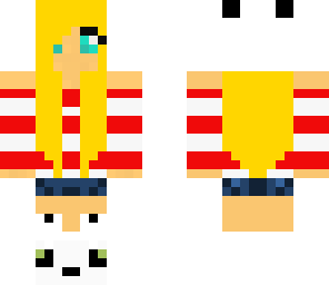 blonde panda