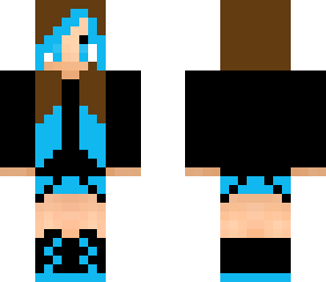 blue and black