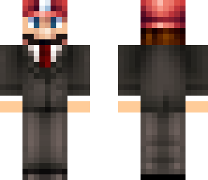 mario with a suit
