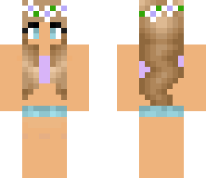 fun flower crown girl