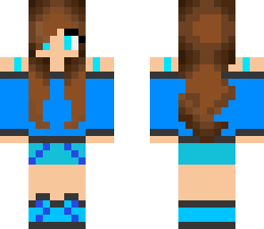 blue girl