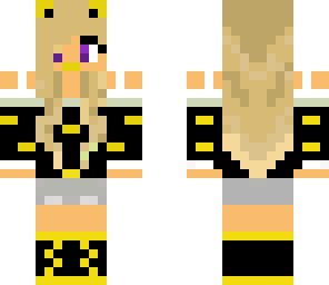 black n yellow girl 2