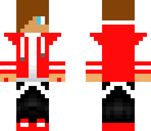 red hoodie guy