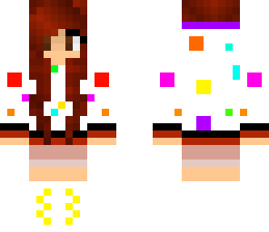 cake with sprinkles girl