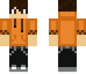 orange hoodie ezra