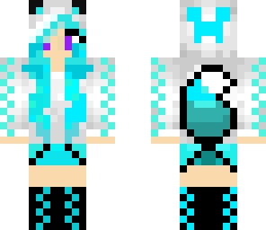 blue animal girl 2