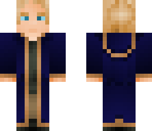 blue robes