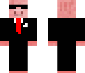 pig in suit