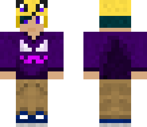 purple hoddie beanie guy