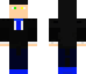 black tuxedo bob