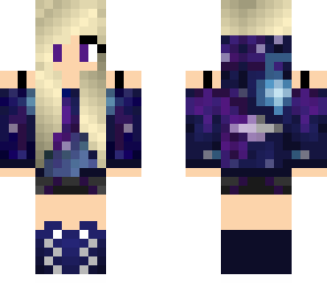 cute galaxy girl