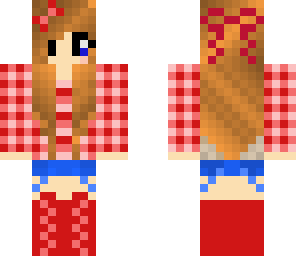 plaid girl