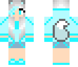 edited cute wolf chick
