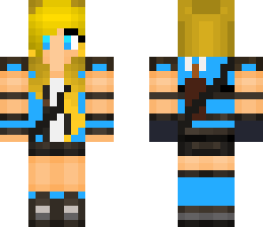 blue hunter girl