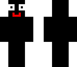simple black skin