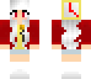 white rabbit girl