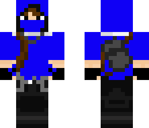parkour assassin - blue