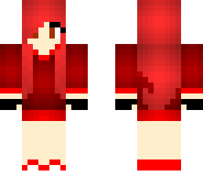 red shaded girl