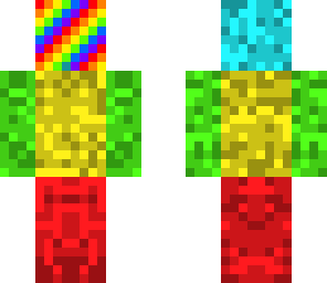 rainbow person