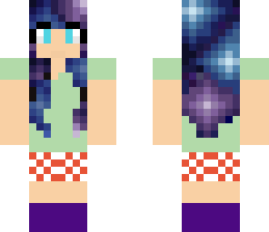 alex sw sparkly purple hair