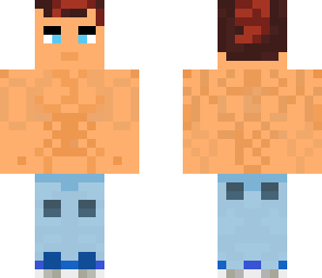 me shirtless