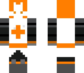 orange fire knight