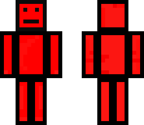red outline