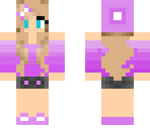 purple hat girl