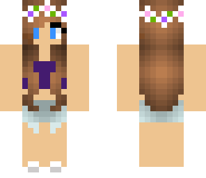 pretty flower girl