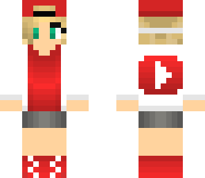 youtube girl example skin