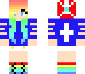 rainbow christian girl