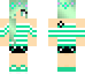 cute emerald girl